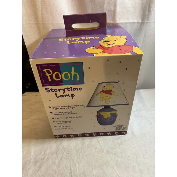 Winnie The Pooh VINTAGE RARE Story time Lamp🔥🔥🔥